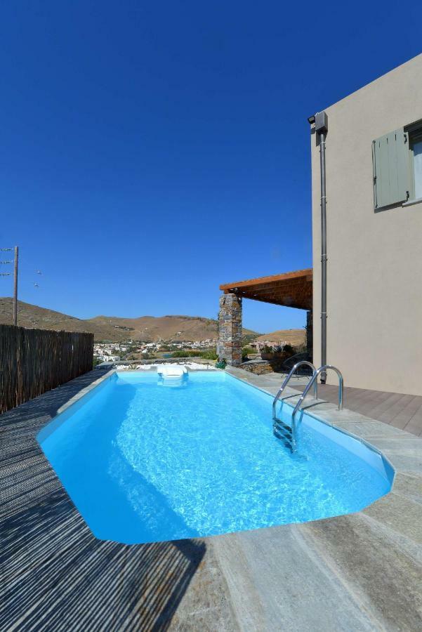 Luxurious 2019Blt Seaview Villa Wth Swimming Pool Korissia  Extérieur photo