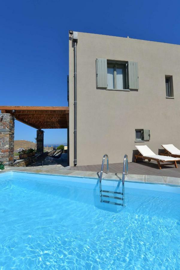 Luxurious 2019Blt Seaview Villa Wth Swimming Pool Korissia  Extérieur photo